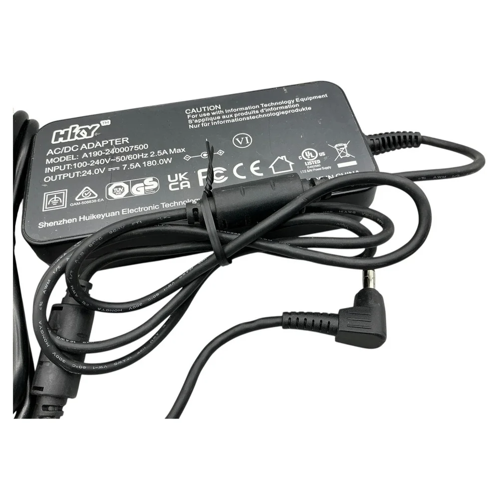 Hky AC DC Adapter Model A190-240007500 Output 24V 7.5A 180W Power Supply
